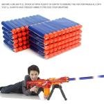 TISNERF 1000-50pcs Blue Refill Darts for Nerf Blasters – 7.2cm Round