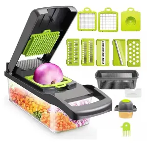 12 In 1 Vegetable Cutter Slicer Grater Chopper