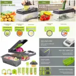 12 In 1 Vegetable Cutter Slicer Grater Chopper