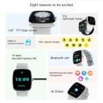 2024 Watch 4 Smartwatch – Waterproof HD Screen