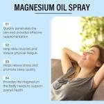 Magnesium Spray – Relieves Muscle Pain, Softens Skin, Enhances Sleep