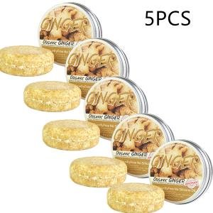 5PCS Ginger Polygonum Shampoo Bar Cold Processed Hair Soap Plant-Based Hair Care