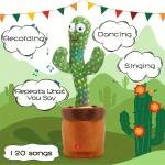 Dancing & Talking Cactus Toy – Singing, Mimicking, and Recording