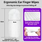 Pet Ear Cleaning Wipes – Ear Care Finger Cots for Cats & Dogs