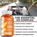 Balincer Vitamin D3 50000 IU Capsules