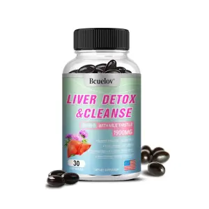 Bcuelov Liver Cleanse Detox Capsules