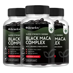 Bcuelov Maca Complex 5000Mg Capsules