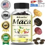 Bcuelov Organic Maca Root Powder Capsules