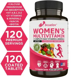 Bcuelov Women's Multivitamin Multimineral Supplement