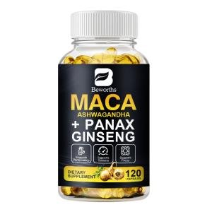 Beworths Maca Ashwagandha + Panax Ginseng