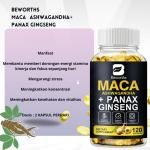 Beworths Maca Ashwagandha + Panax Ginseng