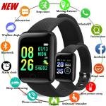 116plus Smartwatch – Fitness Tracker with Heart Rate