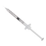 1/20pcs 1ml Manual Syringe – Lab Dispensing, 30 Gauge Needle