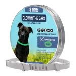 Flea & Tick Collar – Luminous, 8-Month Protection, Adjustable for Dogs & Cats