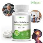 Didacat Ginkgo Biloba Extract Memory Support Capsules