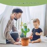 Dancing & Talking Cactus Toy – Singing, Mimicking, and Recording