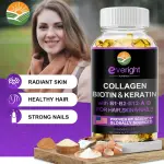 Everight Collagen Biotin Keratin Capsules