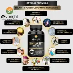 Everight Shilajit Resin Himalayan Capsules