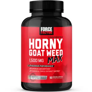 Force Factor Horny Goat Weed Max Capsules