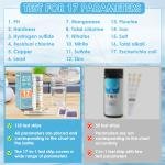 125 Pcs 15-in-1 Aquarium Test Strips – Water Quality, pH, Fresh & Salt