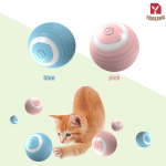 Automatic Interactive Cat Toy – Rechargeable Rolling Electric Ball