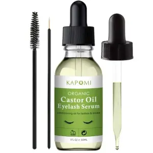 Kapomi Castor Oil Eyelash Growth Serum