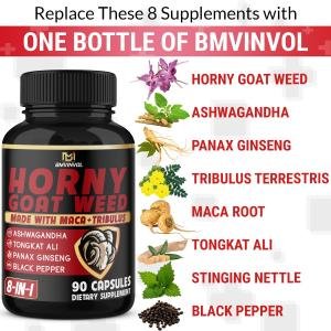 Kenofor Horny Goat Weed Maca + Tribulus + Ashwagandha