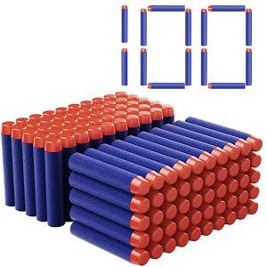 TISNERF 1000-50pcs Blue Refill Darts for Nerf Blasters – 7.2cm Round