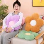 35CM Colorful Flower Plush Pillow – Stuffed Toy Cushion for grils