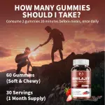 Minch Shilajit Pure Himalayan Gummies 800mg