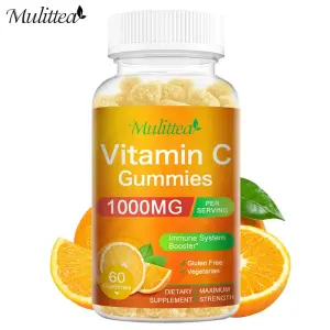 Mulittea Vitamin C Gummies 1000mg Immune System Booster