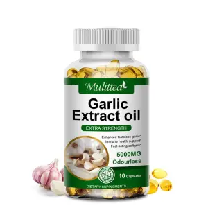 Mulittea Organic Garlic Extract oil Capsules