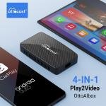 Play2Video Wireless CarPlay/Android Auto Adapter with Built-in YouTube & Netflix