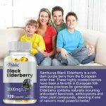 Pslalae Black Elderberry Capsules 3000 Mg