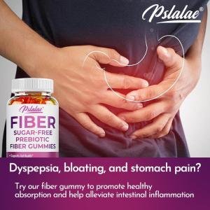 Pslalae Sugar Free Prebiotic Fiber Gummies