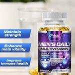 Pslalae Men's Daily Multivitamin Capsules