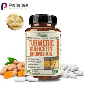 Pslalae Turmeric Querctin Bromelain Supplement