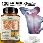 Pslalae Turmeric Querctin Bromelain Supplement