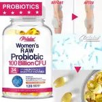 Pslalae Women's RAW Probiotic 100 Billion CFU