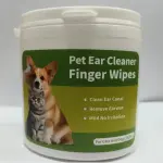 Pet Ear Cleaning Wipes – Ear Care Finger Cots for Cats & Dogs