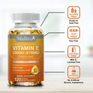 Mulittea Vitamin E 1000iu (670mg) Capsules