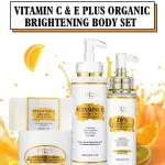 AILKE Vitamin C Skin Care – Lightening Body Lotion, Even Skin Tone Cream, Regenerating Serum