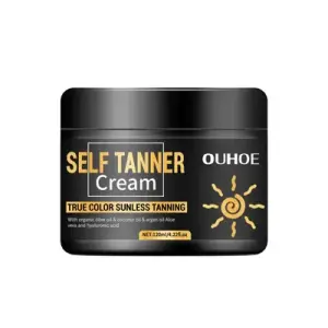 Body Bronzer Cream – Bikini-Ready Wheat Color Sun Tanning Lotion