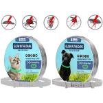 Flea & Tick Collar – Luminous, 8-Month Protection, Adjustable for Dogs & Cats