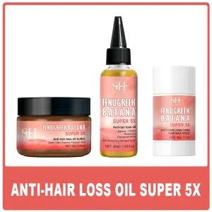 Super Fast 5x Hair Growth Oil – Fenugreek, Rosemary & Amla Blend for Hair Regrowth