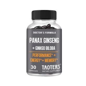 Taoters Panax Ginseng+Ginkgo Biloba Capsules