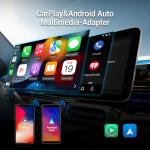 Play2Video Wireless CarPlay/Android Auto Adapter with Built-in YouTube & Netflix