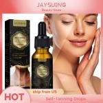 Jaysuing Sunless Natural Emollient Self Tanner – Healthy Skin Water Serum for Face & Body