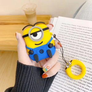 Minions 3D AirPods Case – Cute Cartoon Cover for Apple AirPods