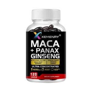 Xemenry Maca + Panax Ginseng Capsules